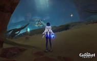 You will eventually arrive this cave (Image via HoYoverse)